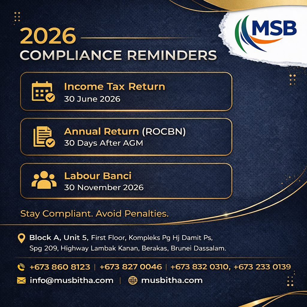 2026 Compliance Reminders — Musbitha Sdn Bhd